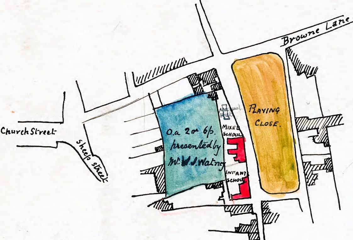 Charlbury Council School site plan