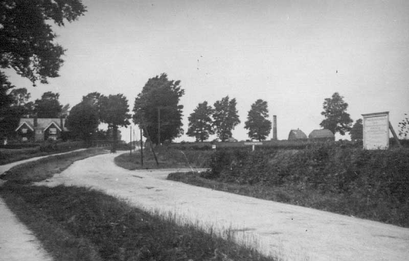 Woodstock Road, Summertown, looking north from Davenant Road, 1912