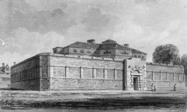 City Gaol in Gloucester Green, Oxford, 1821