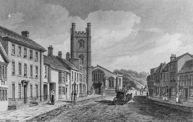 Hart Street in Henley, 1826